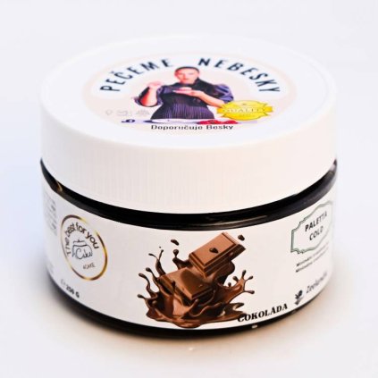 Farcitura - zrcadlová poleva Paletta Cold Čokoláda (250 g) Cukrářská ♡