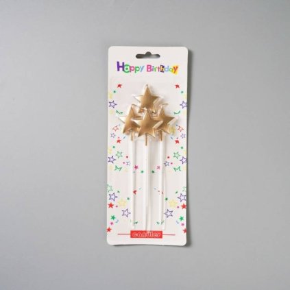 338336 svicky hvezdy bronzove 4 ks