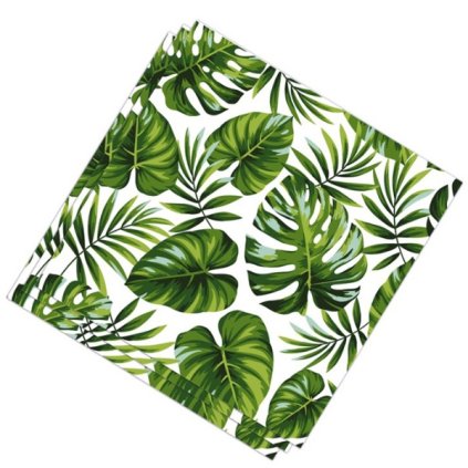 314861 papirove ubrousky hawaii zelene listy