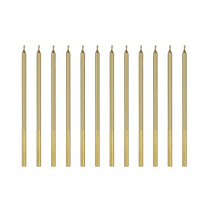 0026525 svicky zlate 14 cm 12 ks party deco 600