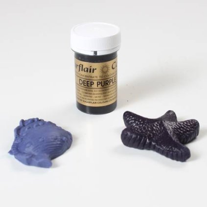 98564 gelova barva sugarflair 25 g deep purple 3027 dortis