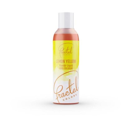 91637 airbrush barva tekuta fractal lemon yellow 100 ml