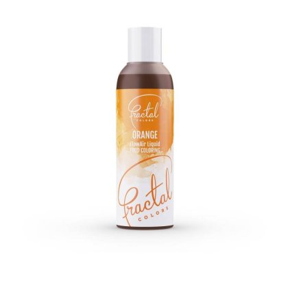 Airbrush barva tekutá Fractal - Orange (100 ml) ♡