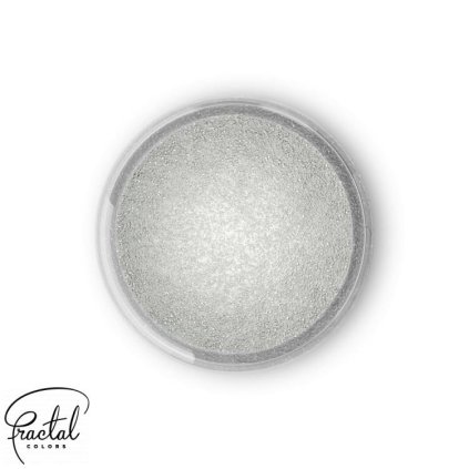 91703 1 dekorativni prachova perletova barva fractal sparkling white 3 5 g