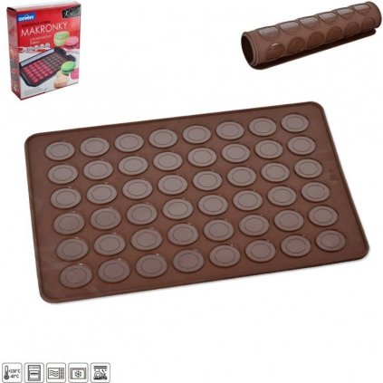86144 orion silikonova forma na makronky 48 ks 123276 dortis