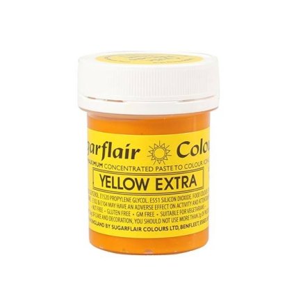 102425 gelova barva extra yellow 42g sugarflair