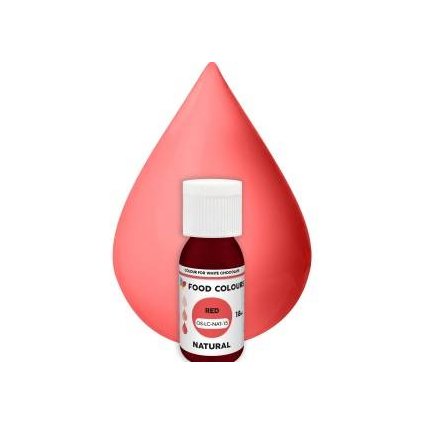 340736 food colours prirodni tekuta barva do cokolady red 18 ml