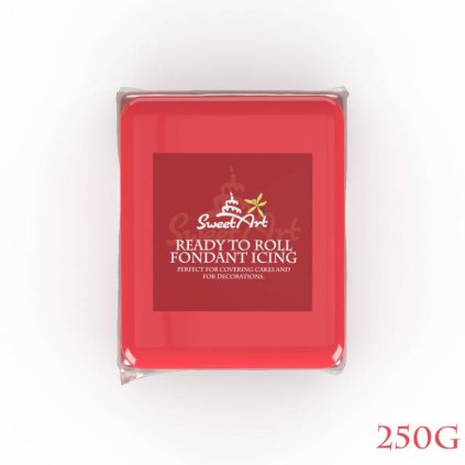 288460 1 sweetart potahovaci a modelovaci hmota vanilkova coral red 250 g