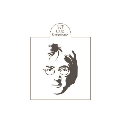 313541 stencil john lennon