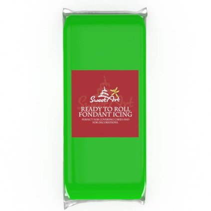 286966 1 sweetart potahovaci a modelovaci hmota vanilkova green 1 kg