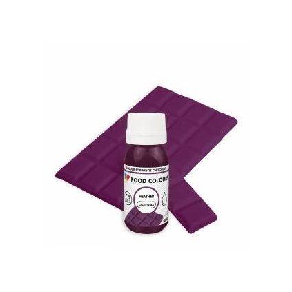 Food Colours tekutá barva do čokolády Heather (18 ml) ♡