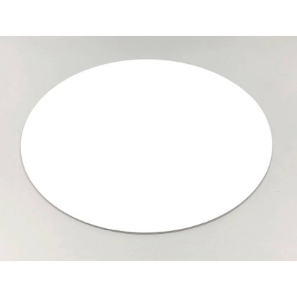 235644 1 podlozka pod minidezerty bila tenka rovna kruh 10 cm 1 ks