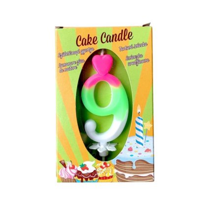 283945 1 svicka mala barevna 9 v krabicce