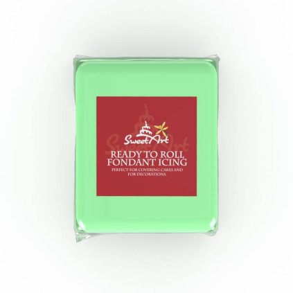 323494 sweetart potahovaci a modelovaci hmota vanilkova pastelova green 250 g