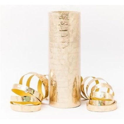 149957 party deco serpentyny hologram 3 8 m zlata 18 ks