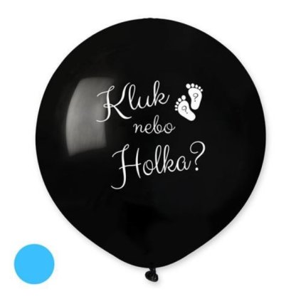 158186 balonek kluk nebo holka cz 48 cm modre konfety