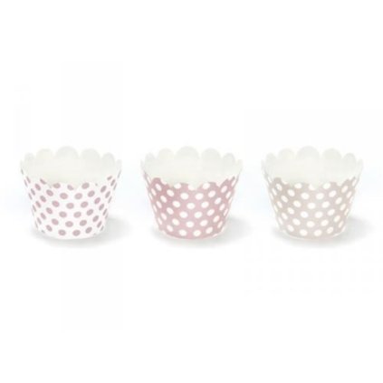 104900 kosicky na muffiny s puntiky 6 ks
