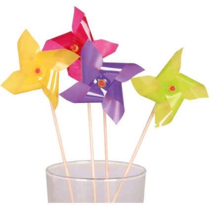 284860 napichovatka s vetrniky 20 cm 10 ks