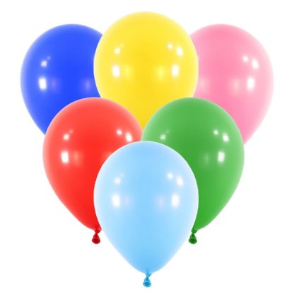 Latexové balonky 30 cm - Pastel mix, 6 ks