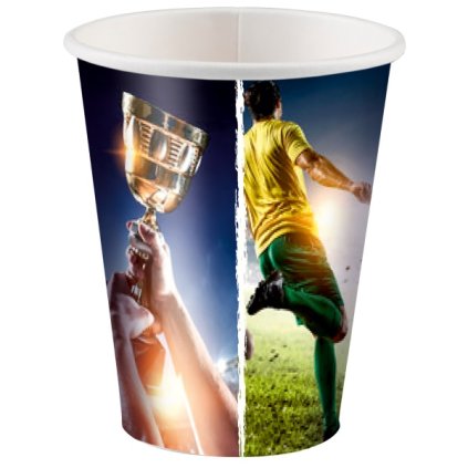 314372 eko papirove party kelimky champions 250 ml 8 ks