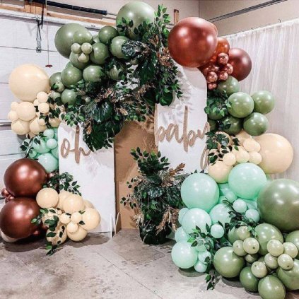 322732 balonkova girlanda zelena 202ks cakesicq