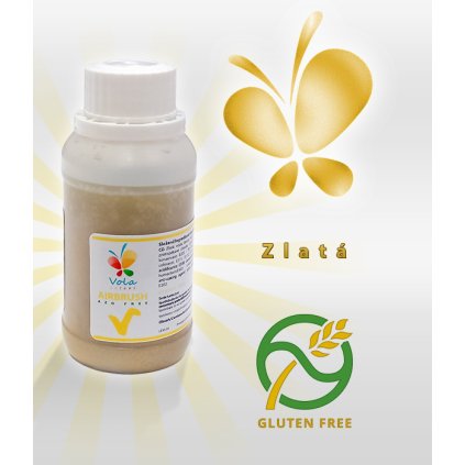 3749 barva tekuta cukrarska airbrush af perletove zlata 45 ml lahvicka