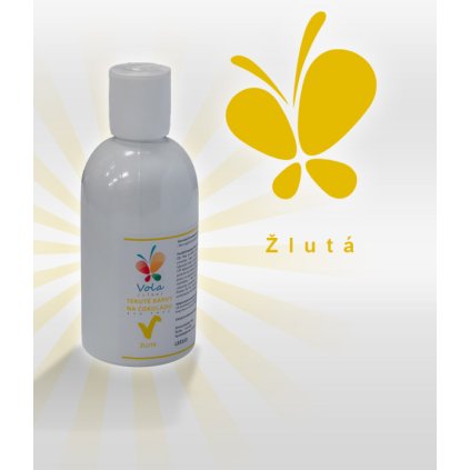 3812 barva tekuta do tuku do cokolad af zluta 190 g lahvicka