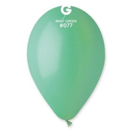 Balonky 30 cm - mátově zelený 100 ks  /BP