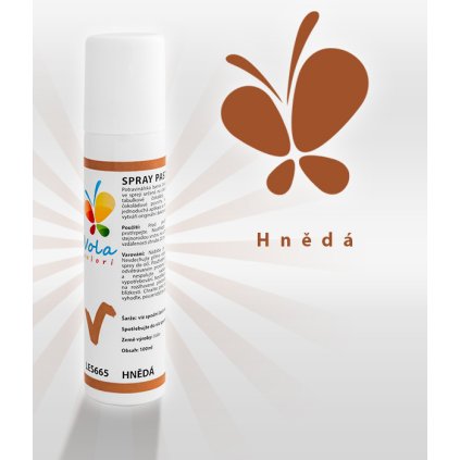 3995 barva ve spreji pastelova na cokoladu hneda cokoladova 100 ml sprej