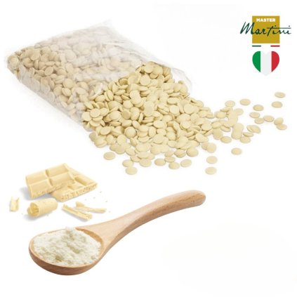 Bílá mléčná poleva Master Martini Caribe 350g