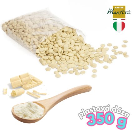 Bílá mléčná poleva Master Martini Caribe 350g