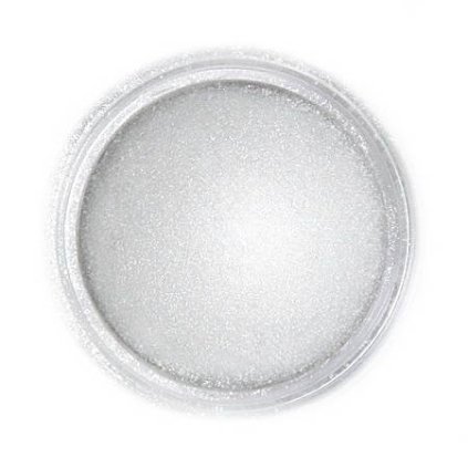 91442 dekorativni prachova perletova barva fractal light silver 3 g