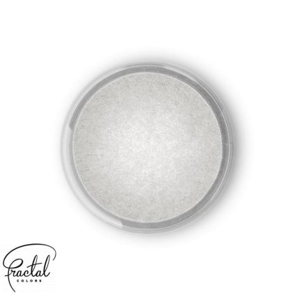 91445 1 dekorativni prachova perletova barva fractal pearl white 3 5 g