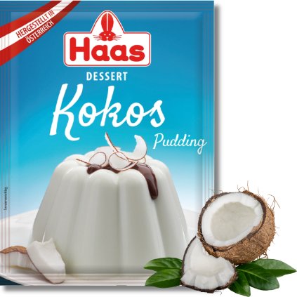 Dezertní puding s příchutí Kokos 37g