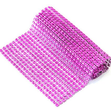 293198 diamantovy pas ruzovy 90x12cm cakesicq