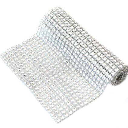 293255 diamantovy pas stribrny 90 x 12cm cakesicq