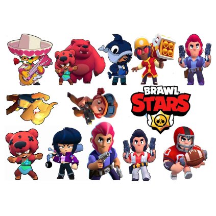 Jedlý papír  BRAWL STARS