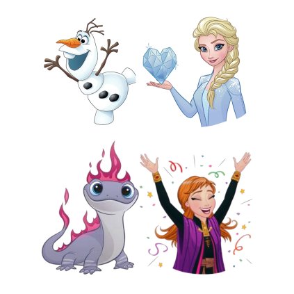 Jedlý papír  FROZEN