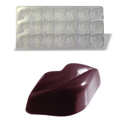 15950 forma na pralinky pusinka 15g 3x7 tvaru forma