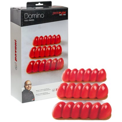 116696 forma silikonova design domino 3d 14x80ml