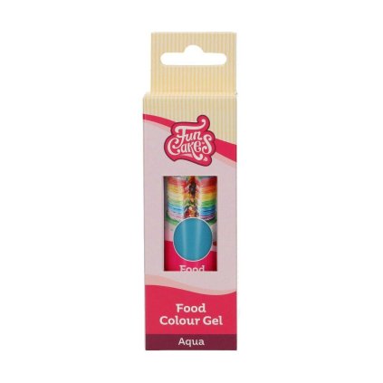 200975 gelova barva aqua modra 30g funcakes