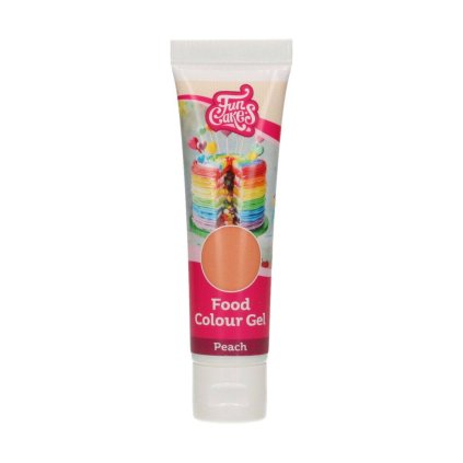 205793 gelova barva broskvova 30g funcakes