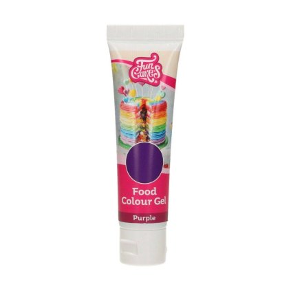 205922 gelova barva fialova 30g funcakes