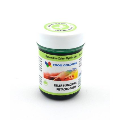 46394 food colours gelova barva pistachio green pistaciove zelena 35 g
