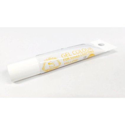 98627 food colours gelova barva tuba yellow zluta 20 g