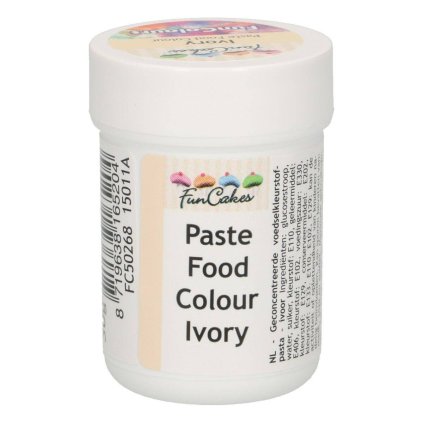 223460 gelova barva slonova kost 30g funcakes
