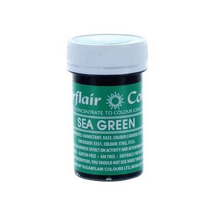 125726 gelova barva sugarflair 25 g sea green a152 dortis