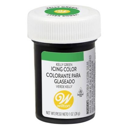 19042 1 gelova barva tmave zelena 28g wilton