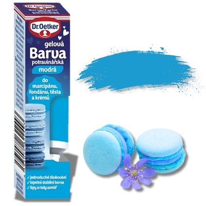 Gelová barva, tradiční modrá - 10g