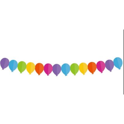 0003649 girlanda balonky 360 cm 600